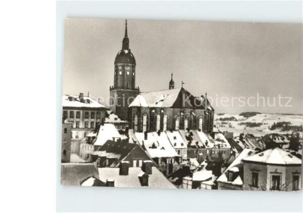 Annaberg-Buchholz Erzgebirge Mondnacht St Annen