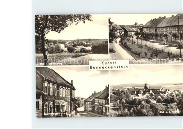 Benneckenstein Gallenberg Oberstadt Kurpark Bahnhofstr