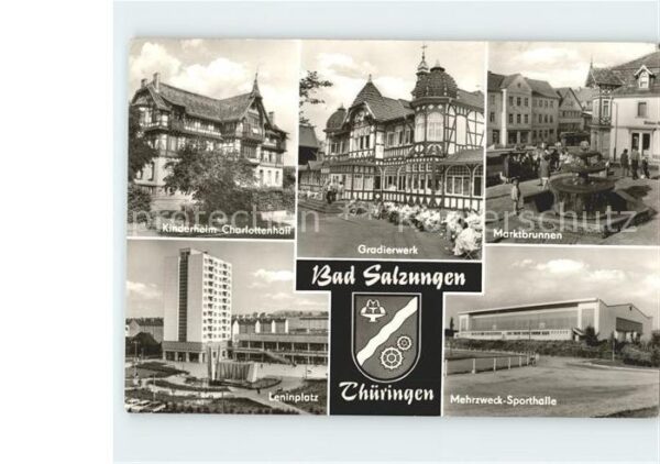 Bad Salzungen Gradierwerk Mehrzweck Sporthalle Marktb
