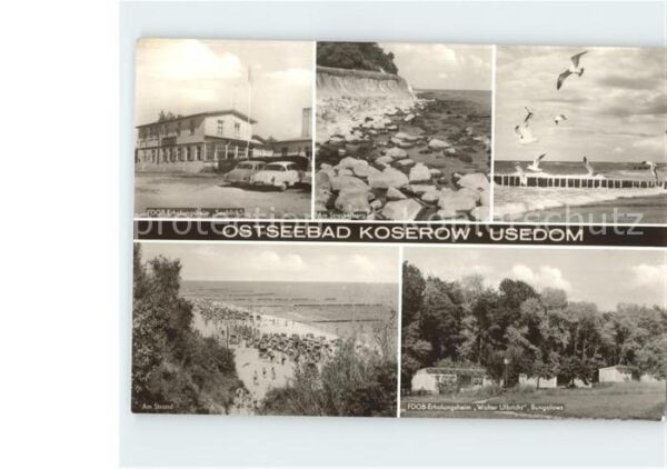 Koserow Ostseebad Usedom Erholungsheim Seeblick Streckelberg Erh