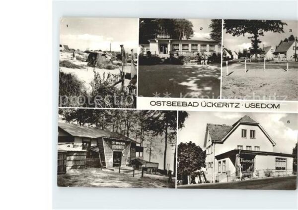 Ueckeritz Usedom Campingplatz Strandklause Hauptstrasse