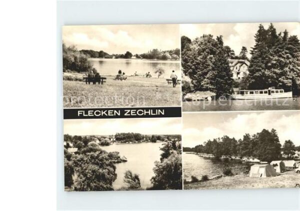 Flecken Zechlin Schwarzer See FDGB Erholungsheim Elsenh