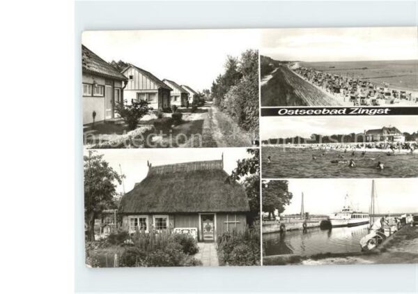Zingst Ostseebad Urlauberdorf Am Hafen Strand