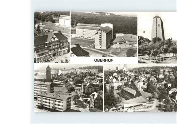Oberhof Thueringen Kreis Suhl Hotel Ernst Thälmann FDGB Er