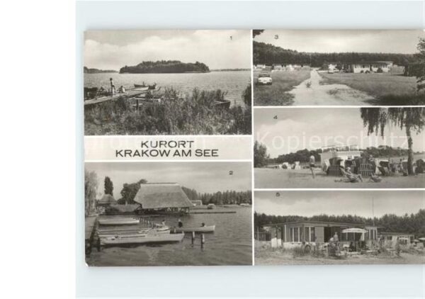 Krakow See Fischerhaus Bungalows Borgwall Badestra