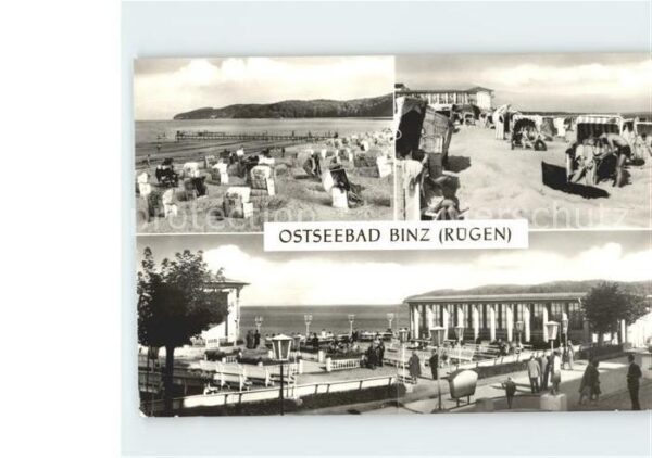 Binz Ruegen Strandleben Promenade