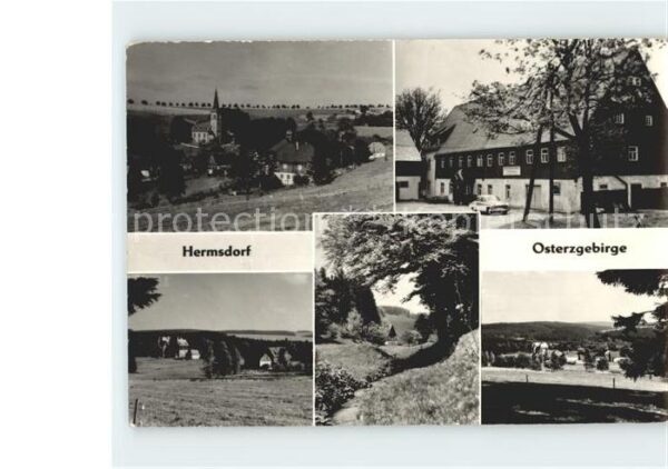 Hermsdorf Erzgebirge Ortsansichten