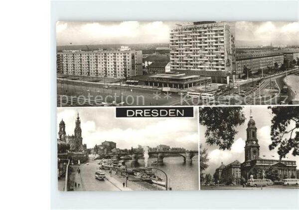 Dresden Pirnaischen Platz Brühlschen Terrasse K