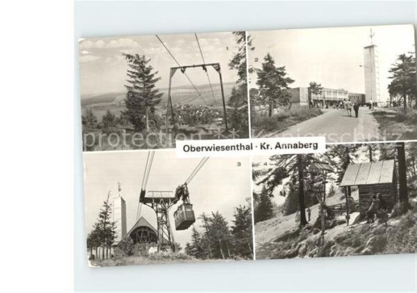 Oberwiesenthal Erzgebirge Fichtelberghaus Fichtelbergseilschwebeb