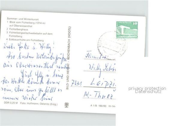 Oberwiesenthal Erzgebirge Fichtelberghaus Fichtelbergseilschwebeb – Bild 2