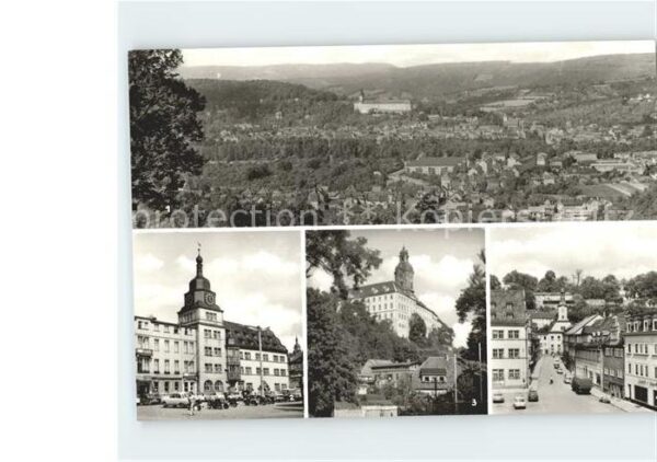 Rudolstadt Rathaus Schloss Heidecksburg Ratsgasse