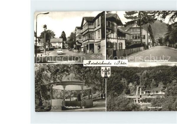 Friedrichroda Reinhardsbrunnen Strasse Wilhlem Pleck