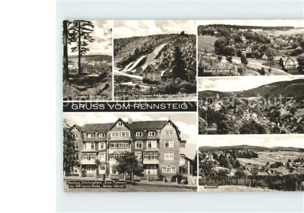 Rennsteig Ernstthal Lauscha Drei Schanzen Anlage