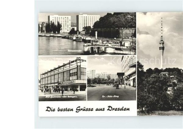 Dresden Terrassenufer Dr Külz Ring HO Gaststätt
