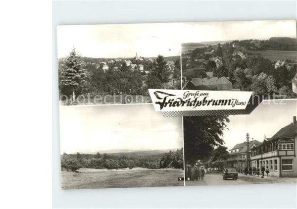 Friedrichsbrunn Harz Brocken HO Hotel Zum Ramberg FDGB Erhol
