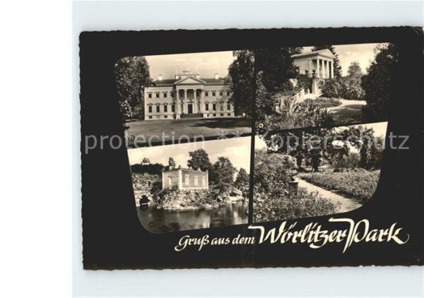 Woerlitz Park Schlossmuseum Stein Roseninsel Flo