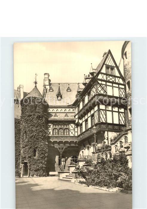 Wernigerode Harz Feudalmuseum Schlosshof