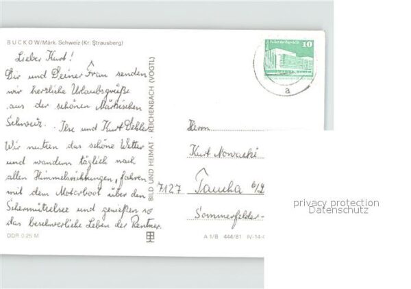 Buckow Maerkische Schweiz Schwanenteich Ortsansichten – Bild 2