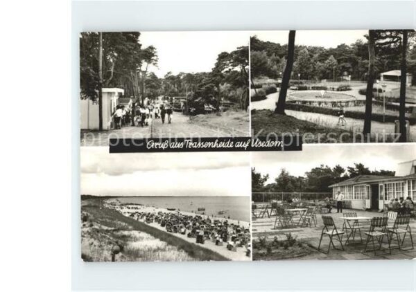 Trassenheide Usedom Strand Cafe Park