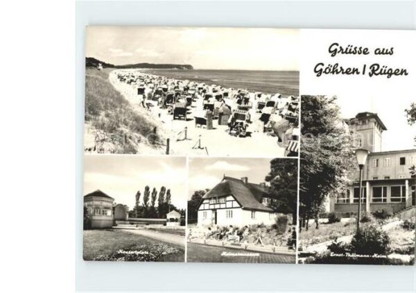 Goehren Ruegen Konzertplatz Heimatmuseum Ernst Thälman