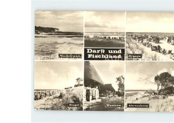 Luebz Fischland Weststrand Prerow Ahrenshoop