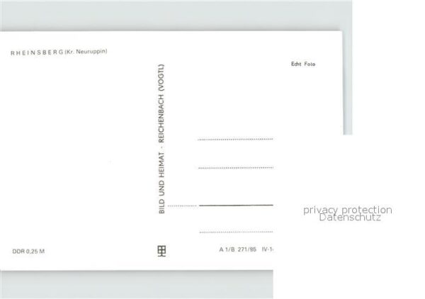 Rheinsberg Mark Springbrunnen Schiff Prebelow – Bild 2