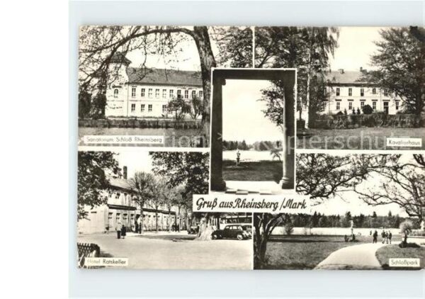 Rheinsberg Mark Sanatorium Schloss Kavalierhaus Sc