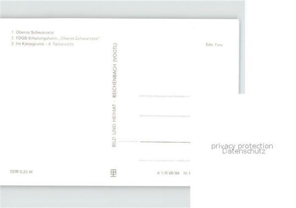 Katzhuette Oberes Schwarzatal FDGB Erholungsheim – Bild 2