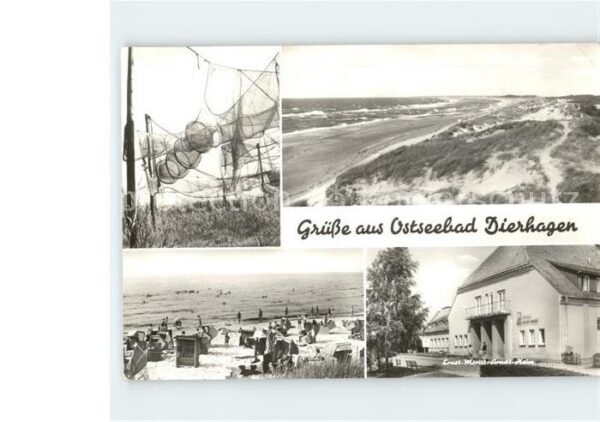 Dierhagen Ostseebad Strandleben Ernst Moritz Heim