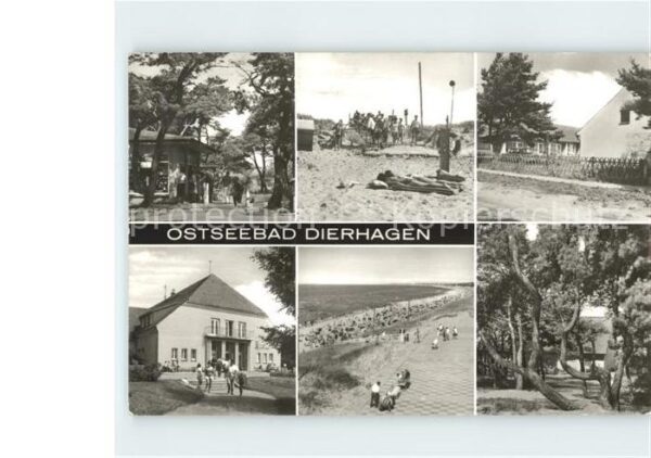 Dierhagen Ostseebad FDGB Erholungsheim Ernst Moritz Arndt