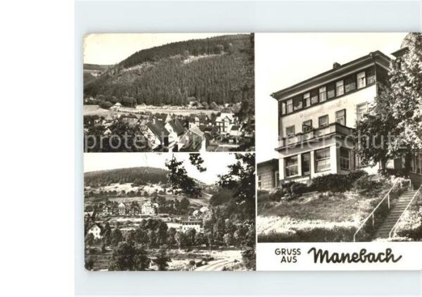 Manebach FDGB Heim Freundschaft Teilansichen