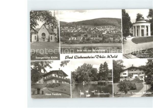 Bad Liebenstein Reichshöhe Evangelische Kirche Brunnent