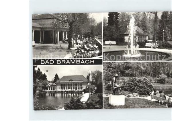 Bad Brambach Radonquelle Schillerquelle Festhalle Ni