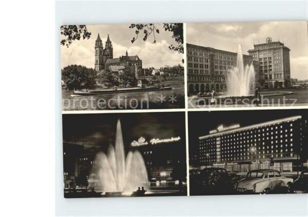Magdeburg Elbe Dom Wilhelm Pieck Allee Hotel Inte