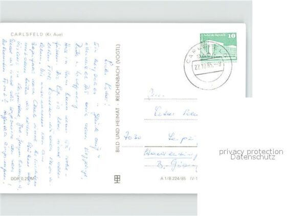 Carlsfeld Erzgebirge Talsperre Weiterswiese FDGB Erholungshe – Bild 2