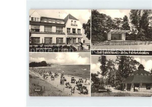 Boltenhagen Ostseebad Zentrag Ferienheim Mittelweg Freilichtb