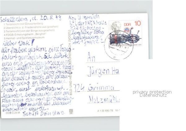 Seiffen Erzgebirge Schwartenberg FDGB Erholungsheim Bergho – Bild 2