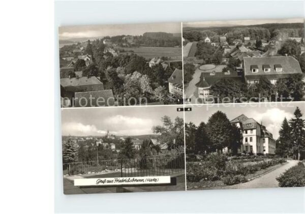 Friedrichsbrunn Harz Sanatorium Ernst Thälmann Erholungsheim