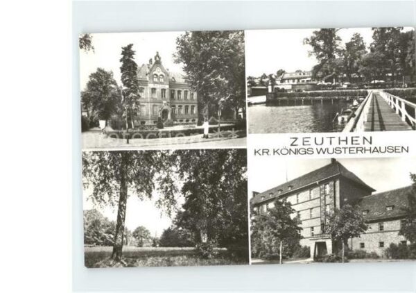 Zeuthen Seebrücke Rathaus