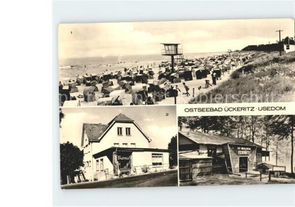 Ueckeritz Usedom Strand Rotscafe Fischerhütte