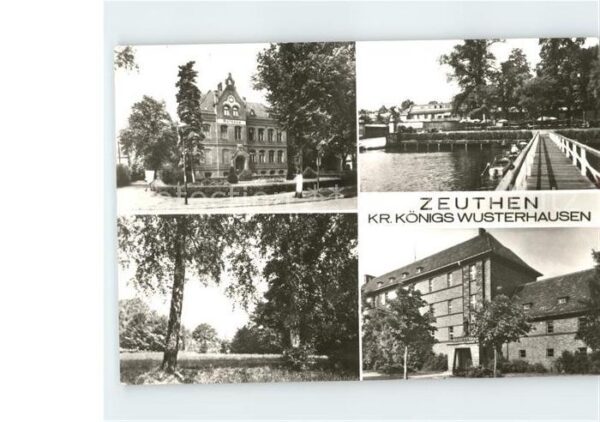 Zeuthen Rathaus Seebrücke Burg