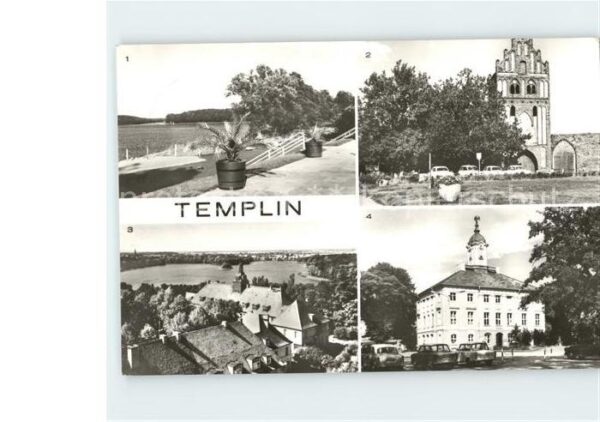Templin See Prenzlauer Tor Rathaus