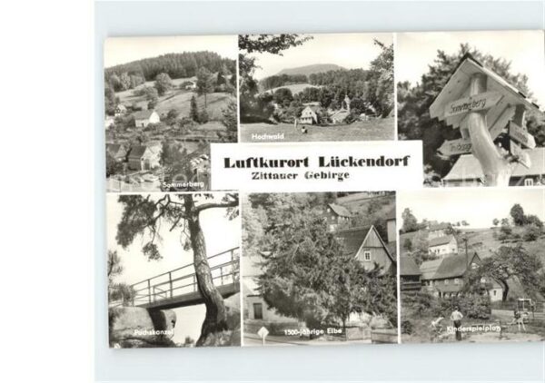 Lueckendorf Hochwald Kinderspielplatz 1500jährige E
