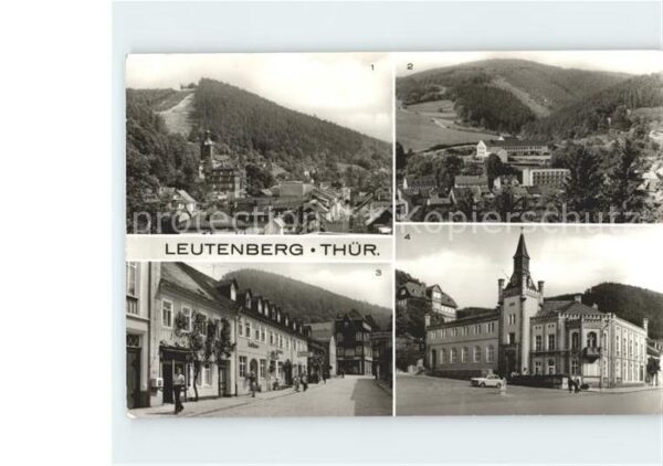 Leutenberg Thueringen Ernst Thälmann Oberschule Hauptstrasse