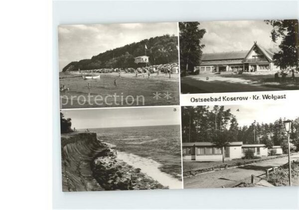 Koserow Ostseebad Usedom Strand Forstferienobjekt Damerow Streck