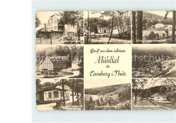 Eisenberg Thueringen Robertsmühle Schössermühle Amtsschreibe