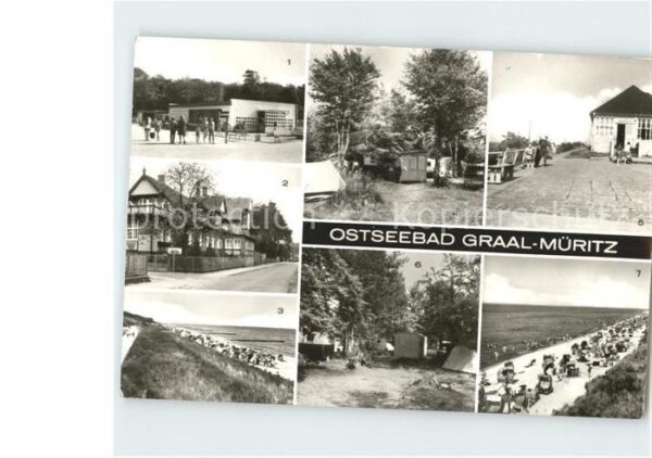 Graal-Mueritz Ostseebad Broiler Gaststätte Kindersanatorium Tan