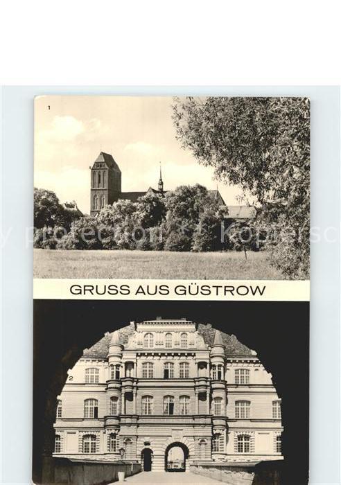 Guestrow Mecklenburg Vorpommern Dom Schloss