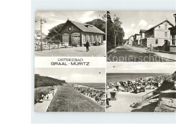 Graal-Mueritz Ostseebad Milchbar Seestein Rosa Luxemburg Strass