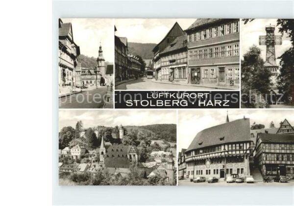 Stolberg Harz Rittergasse Saigerturm Markt Josephshöh